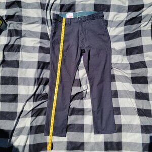 34W English Laundry Black Slim Fitted Pants